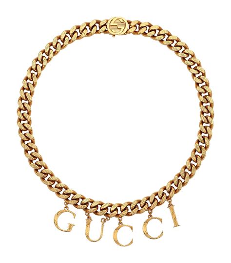 gucci women necklace|Gucci chunky necklace.